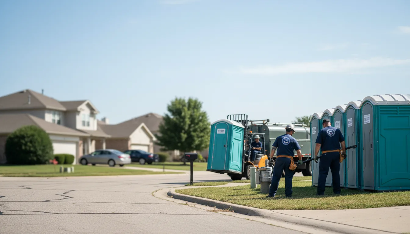 Porta Potty Rental in Roseville, MI near me